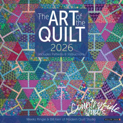 2026 Art of the Quilt 12in x 12in Wall Calendar