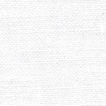 COSMO Embroidery Linen Plain Cloth Precuts for Free Stitching White