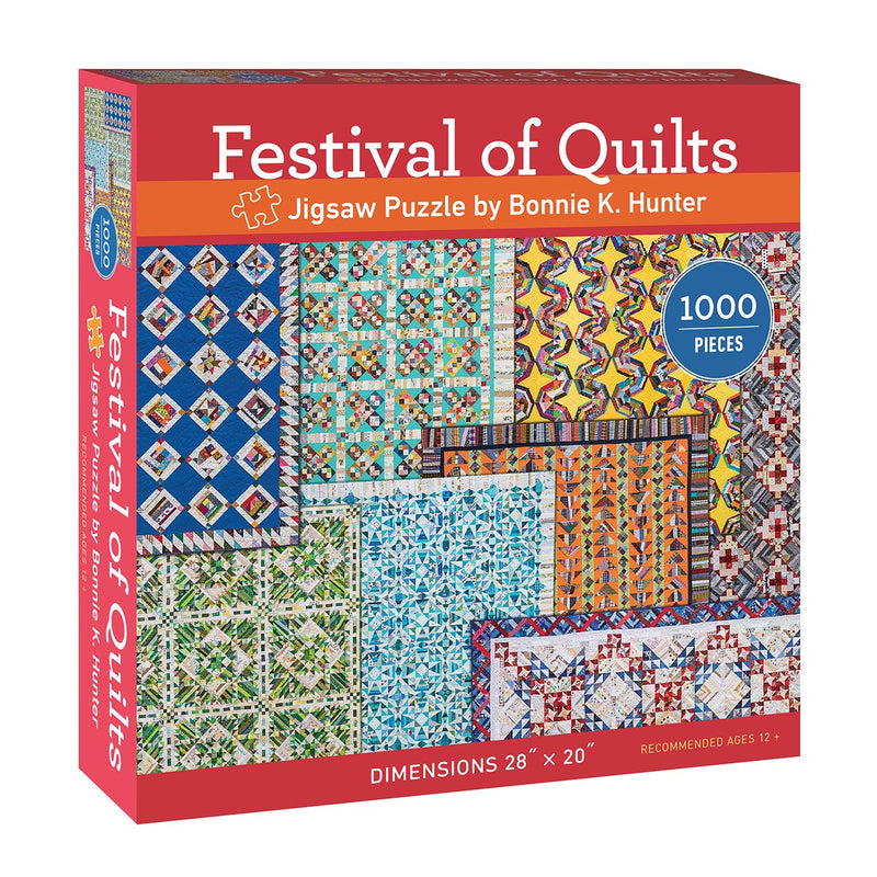 Festival Of Quilts Jigsaw Puzzle By Bonnie K Hunter