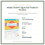 Product Specifications – More Happy Quilter Variety Puzzle