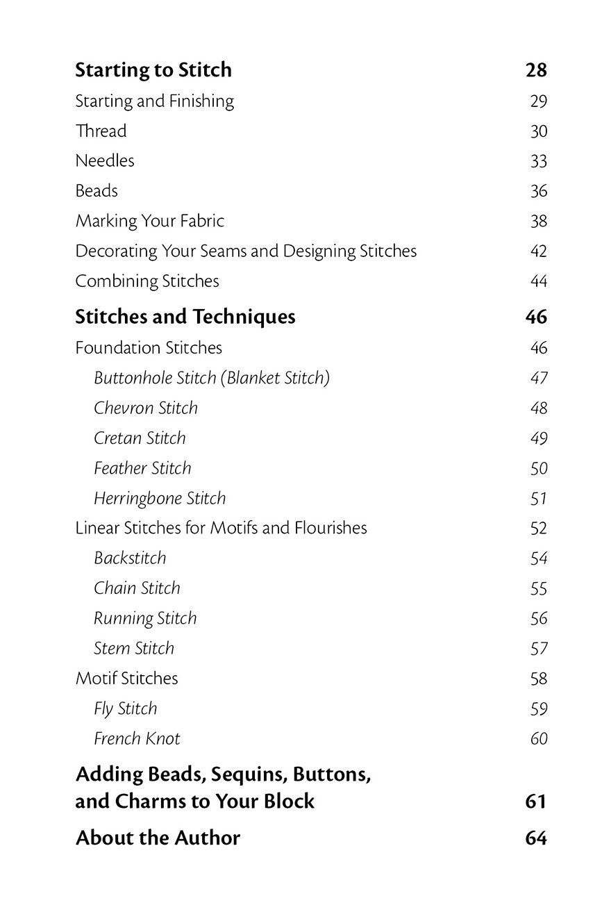 Crazy Quilting for Beginners Handy Pocket Guide