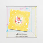 fast2cut 3-in-1 Simple Square Template