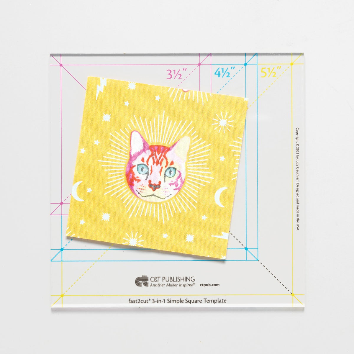 fast2cut 3-in-1 Simple Square Template
