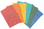kraft-tex Designer Sampler 6 Deep, Rich Colors Hand-Dyed & Prewashed