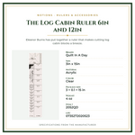 Product Specifications – The Log Cabin Ruler 6in and 12in