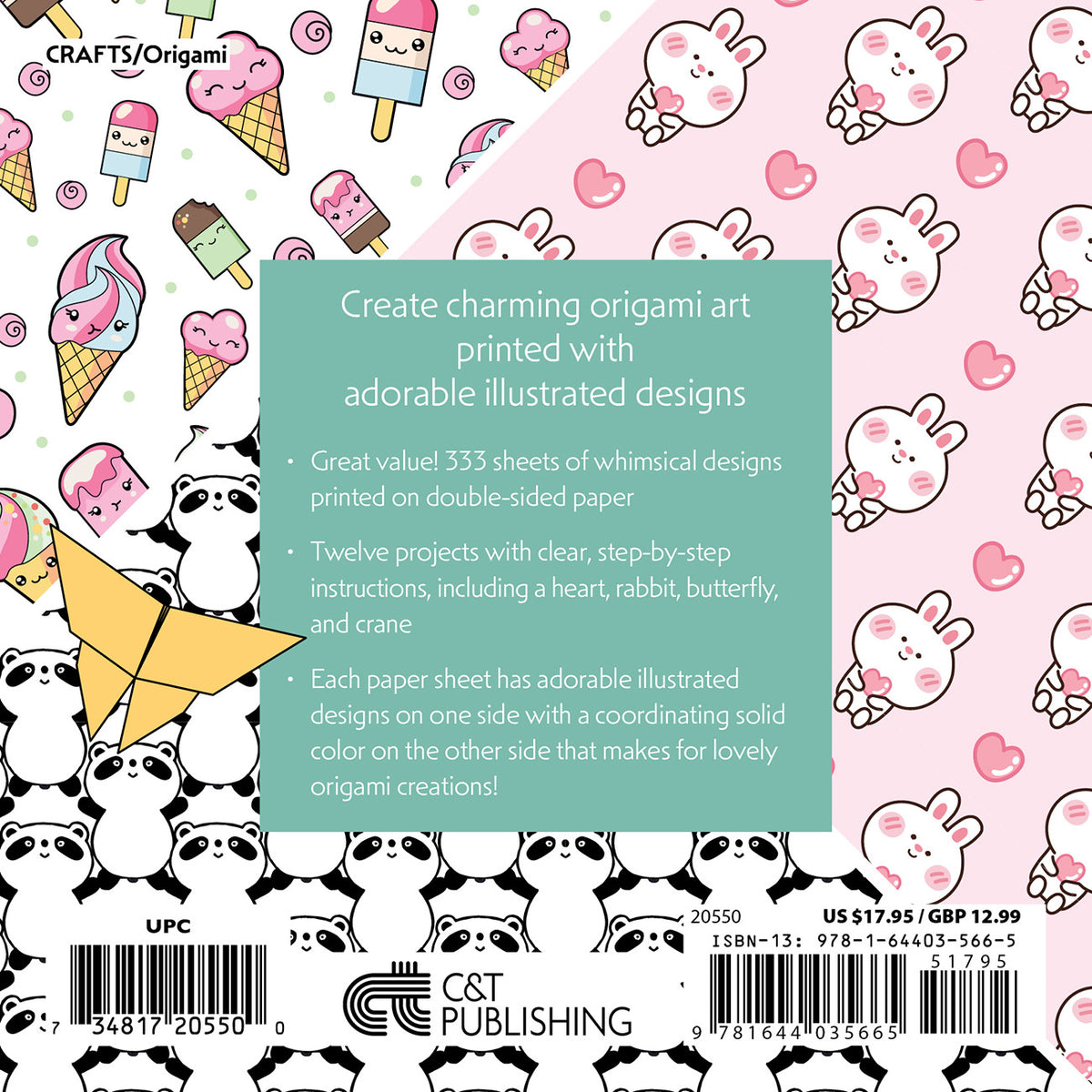 333 Origami Sheets Kawaii Designs