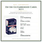 Product Specifications – On-the-Go Embroidery Cards Set 1