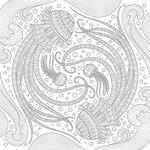 My Ocean Mandala Coloring Book