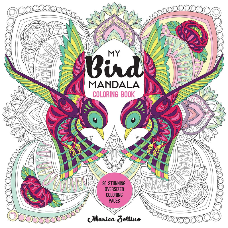 My Bird Mandala Coloring Book