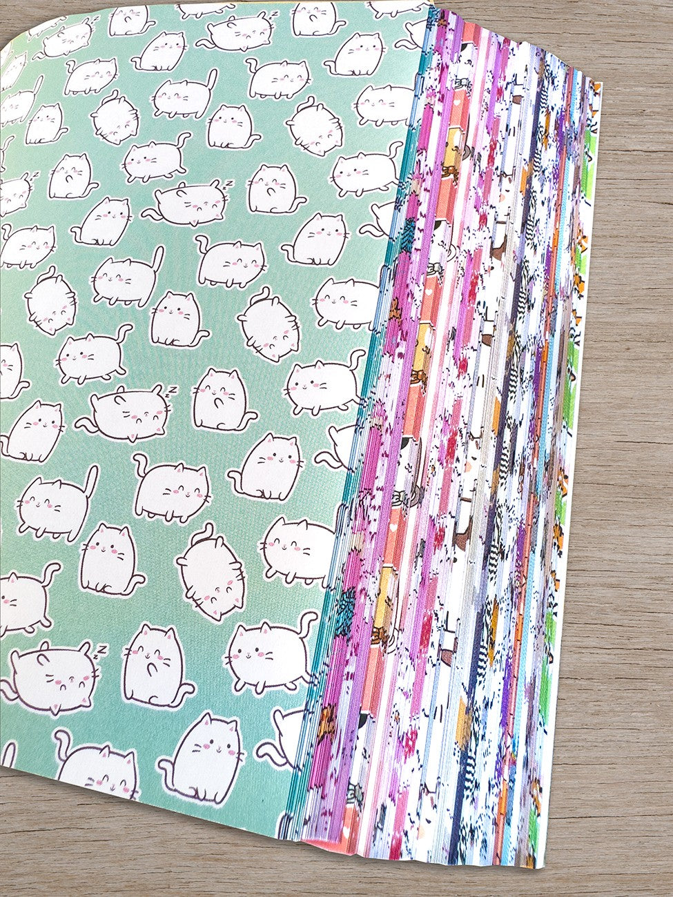 333 Origami Sheets Kawaii Kittens Designs