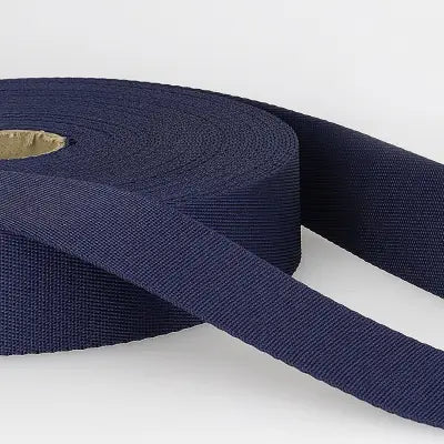 20mm Polyester Webbing in Navy