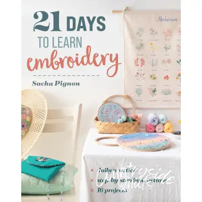 21 Days to Learn Embroidery