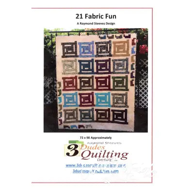 21 Fabric Fun Quilt Pattern