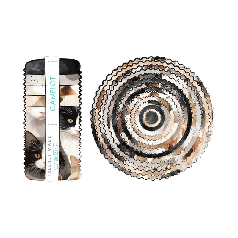 2.5in Strips Paw & Whisker, 40pcs/bundle