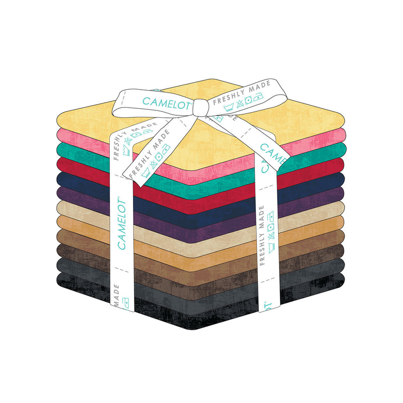 Multi Cross Hatch Fat Quarter Bundle (12 pieces)