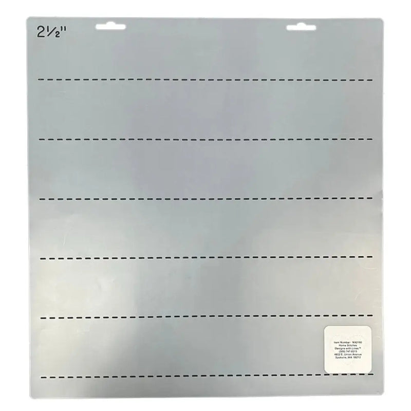 2190 2 1/2’’ Straight Lines 14’’ Stencil NA