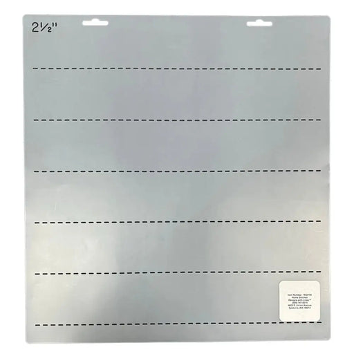 2190 2 1/2’’ Straight Lines 14’’ Stencil NA
