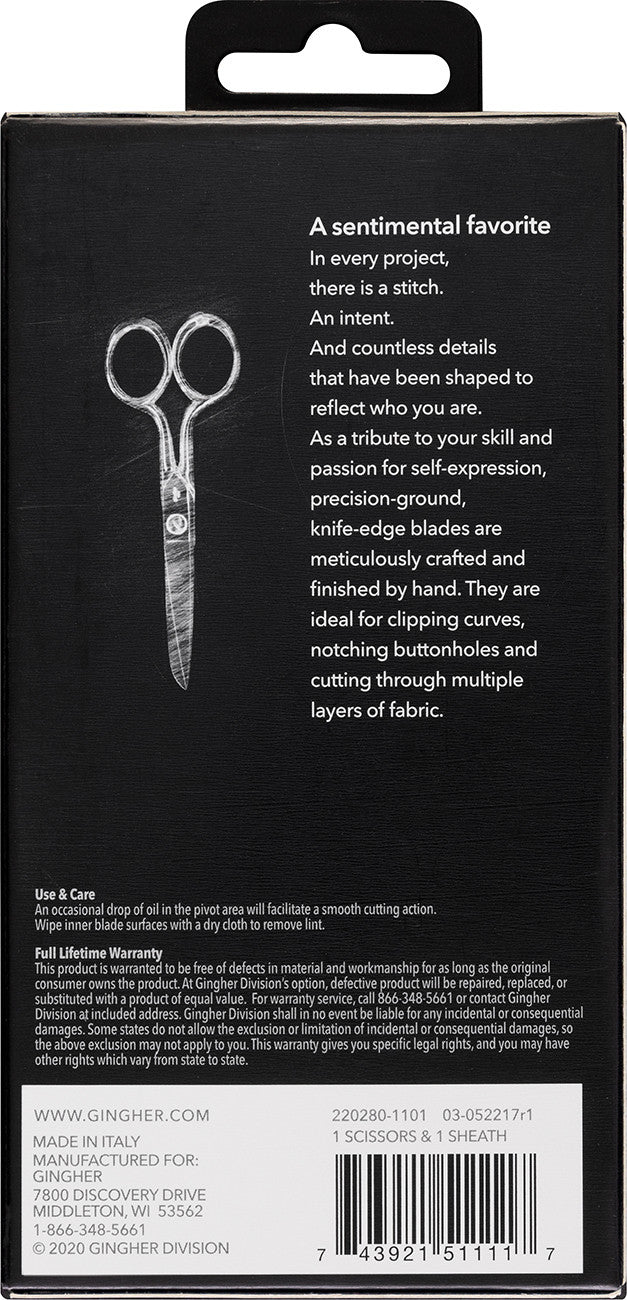 Gingher 5in Knife Edge Scissor