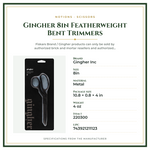 Product Specifications – Gingher 8in Featherweight Bent Trimmers