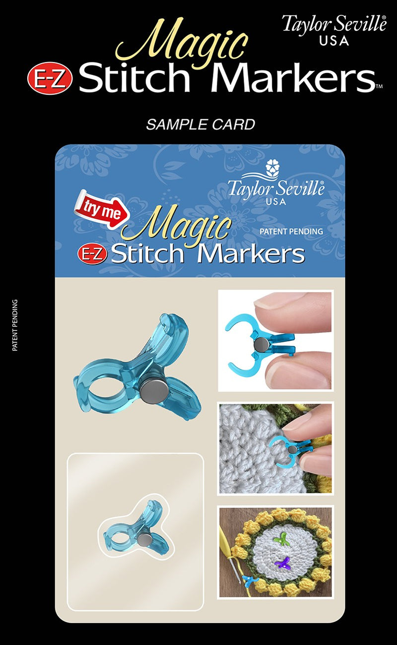 Magic EZ Stitch Markers Sample Card
