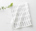 100% Cotton Precut Fabric White