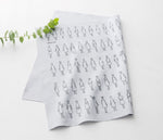 100% Cotton Precut Fabric Smoky Blue