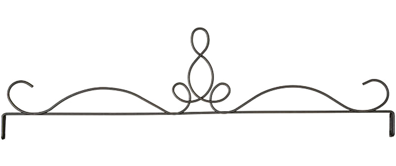 18in Heirloom Header Silver Tex