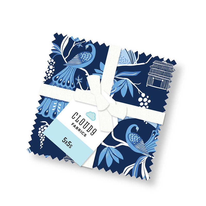 5in Squares La Bella, 42pcs/bundle
