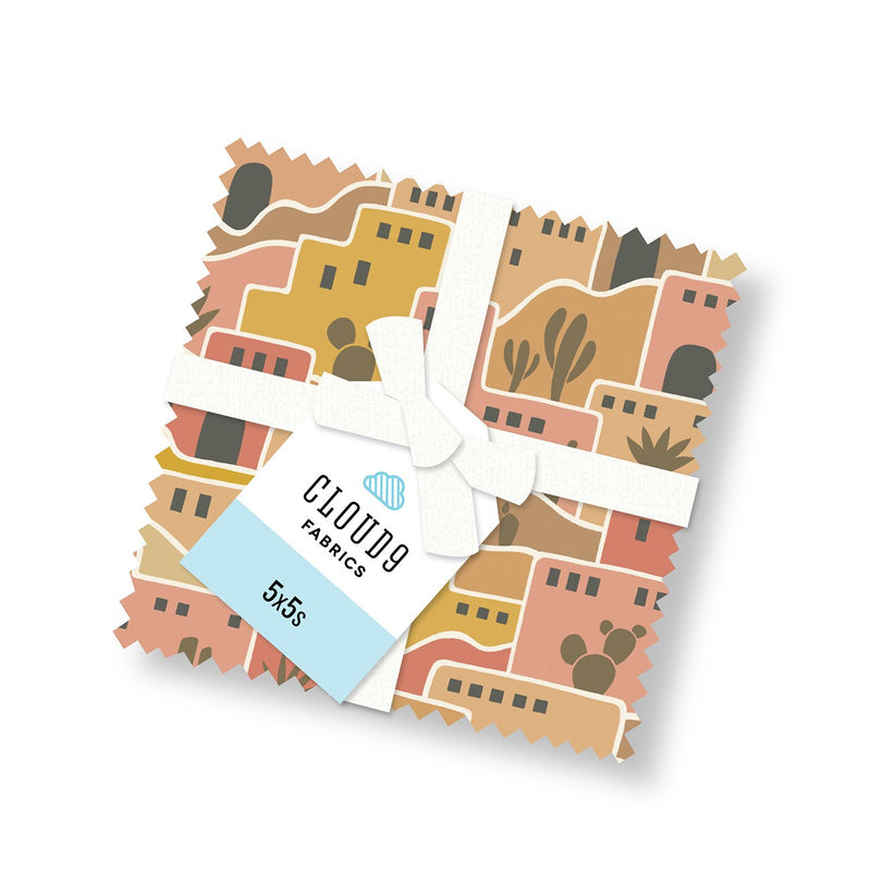 5in Squares La Bella, 42pcs/bundle