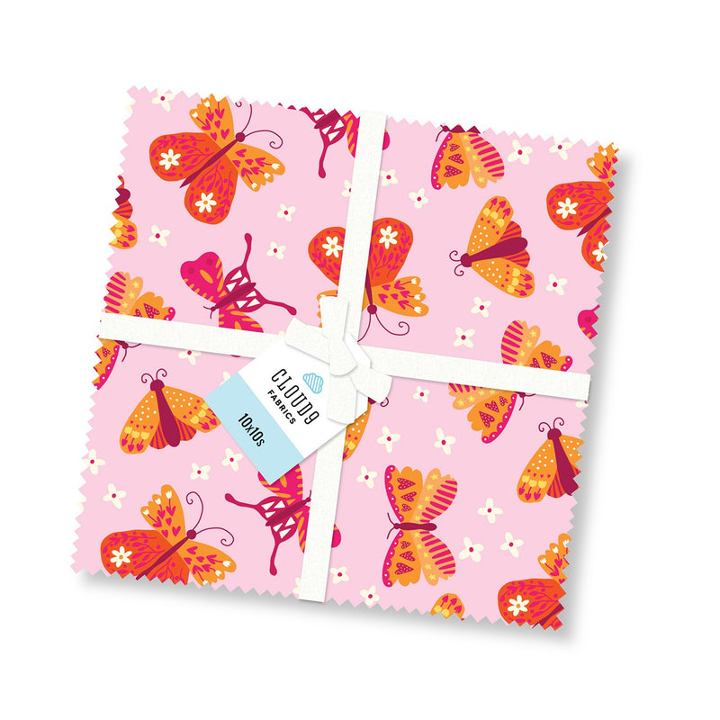 10in Squares Butterfly Dreams, 42pcs/bundle