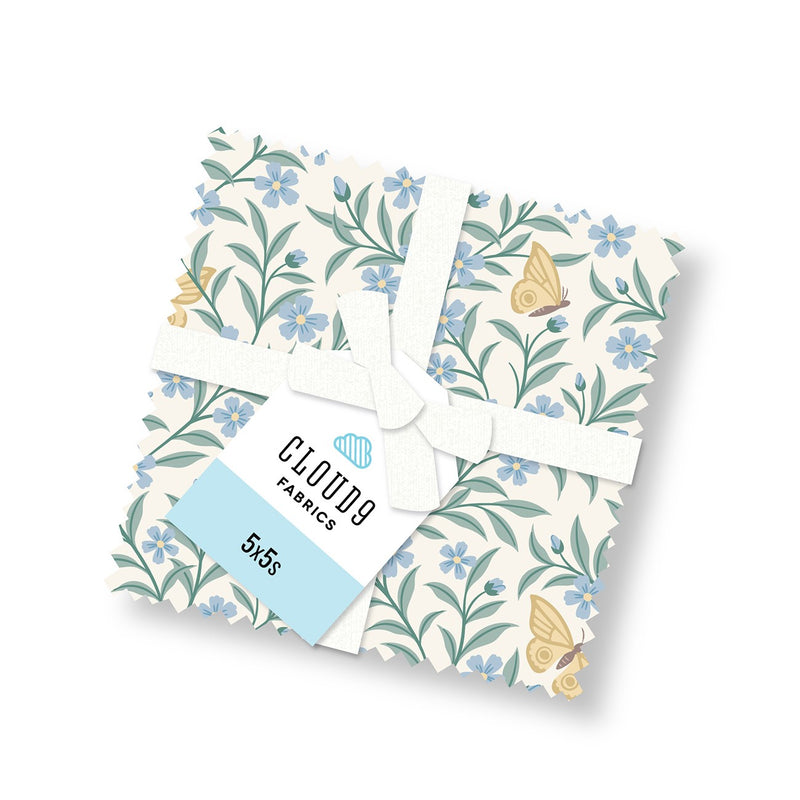 5in Squares Garden Whispers, 42pcs/bundle