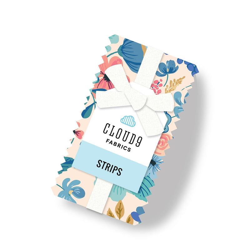 2.5in Strips Home in Bloom, 40pcs/bundle