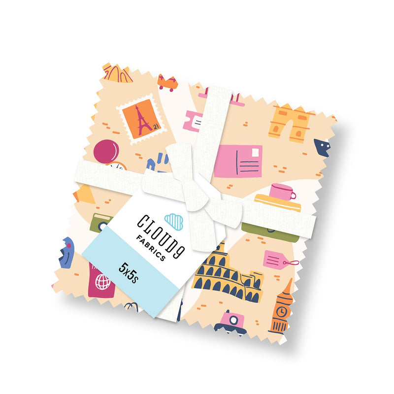 5in Squares Voyager, 42pcs/bundle