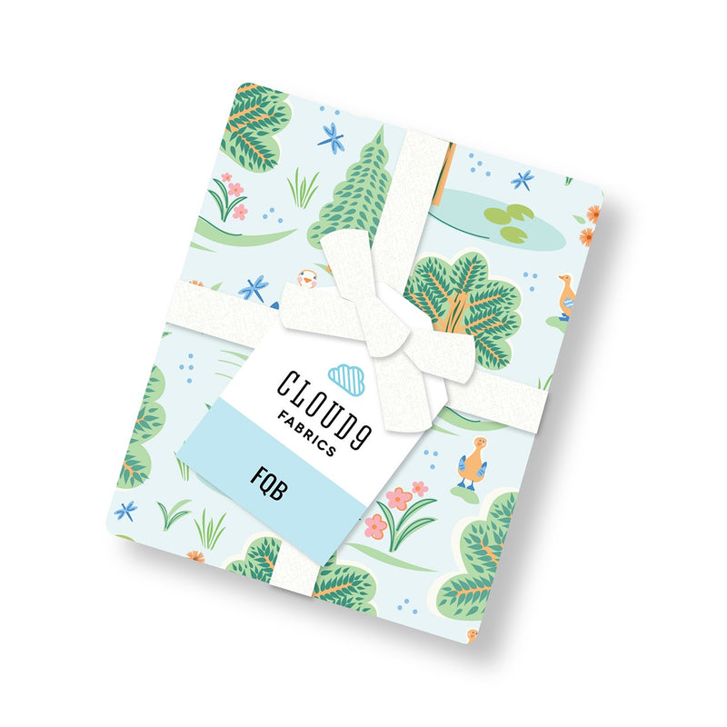 Fat Quarter Pond Days, 17pcs/bundle
