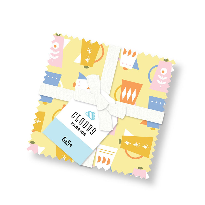 5in Squares Lemonade Stand, 42pcs/bundle