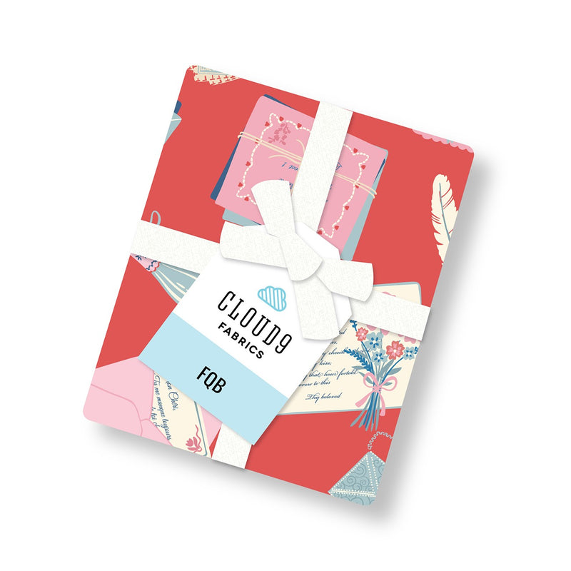Fat Quarter Love Letters, 12pcs/bundle