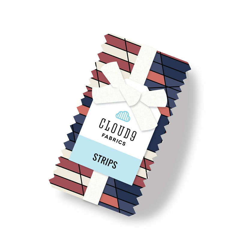 2.5in Strips Liberty, 40pcs/bundle