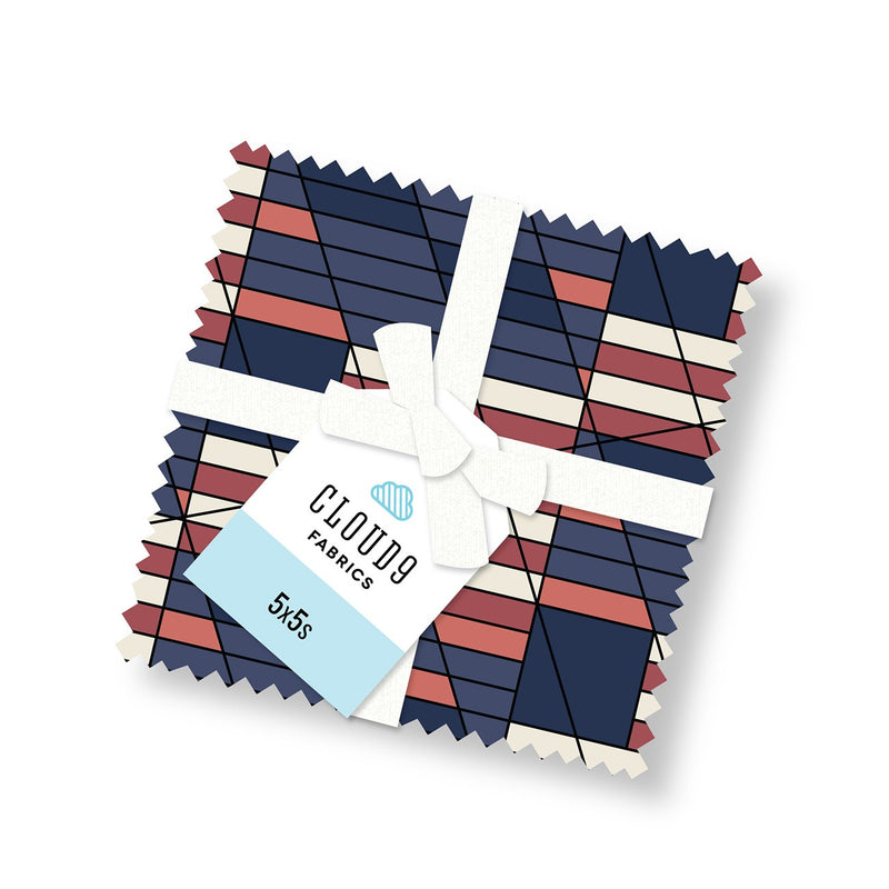 5in Squares Liberty, 42pcs/bundle