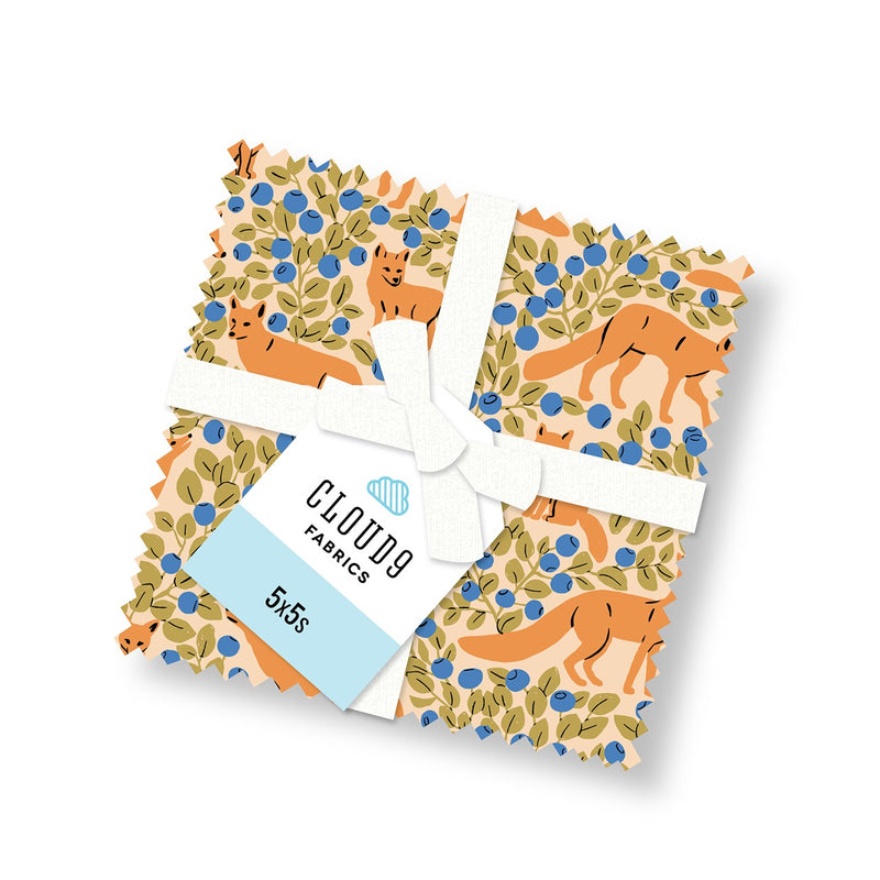 5in Squares Bramble, 42pcs/bundle