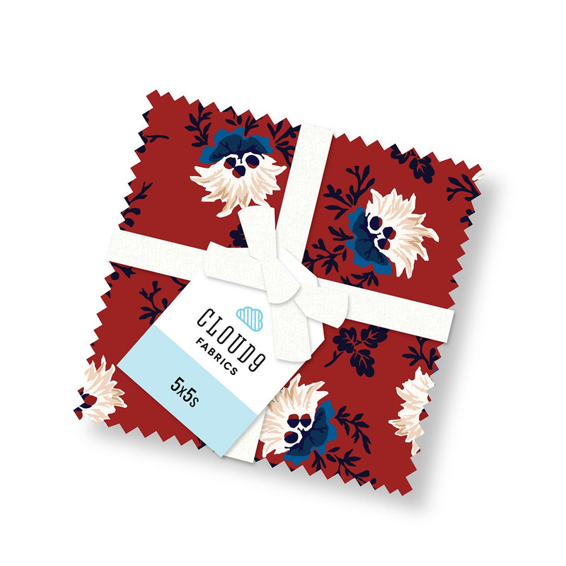 5in Squares American Heirloom, 42pcs/bundle