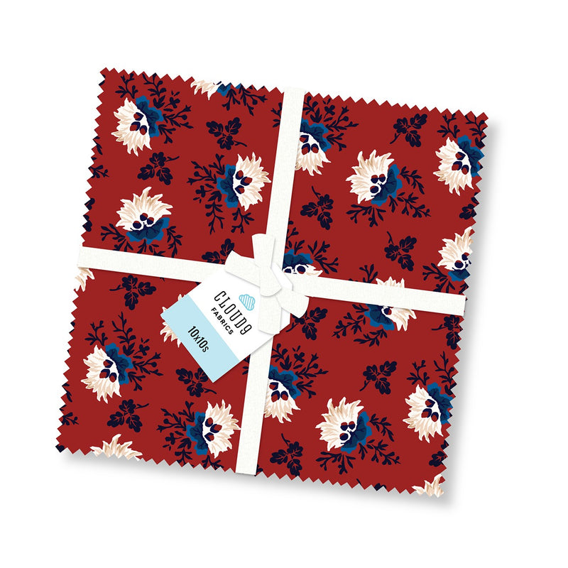 10in Squares American Heirloom, 42pcs/bundle