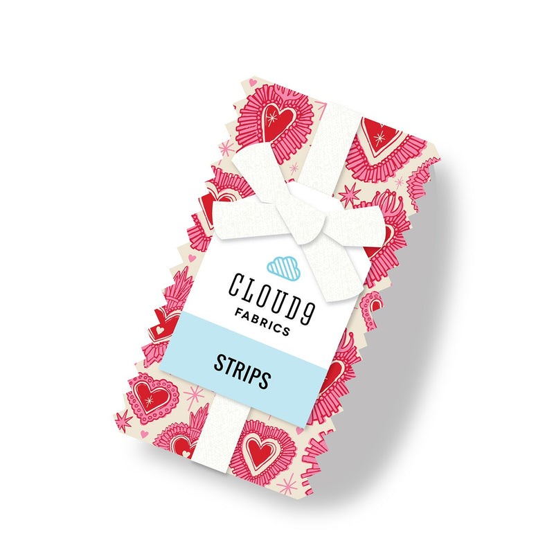 2.5in Strips Folk Love, 40pcs/bundle