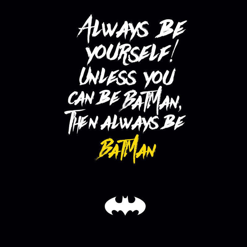 Batman - Always Be Batman Quote 4pc