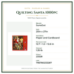 Product Specifications – Quilting Santa 1000pc