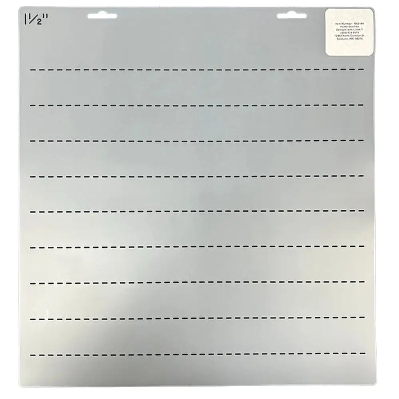 2379 1 1/2’’ Straight Lines 9’’ Stencil NA