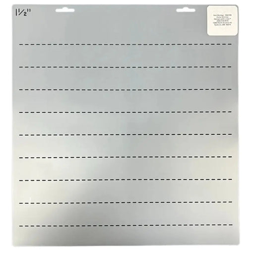 2379 1 1/2’’ Straight Lines 9’’ Stencil NA