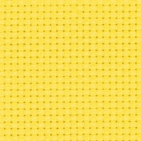 COSMO Embroidery Cotton Cloth for Cross Stitch Precuts 14ct Custard