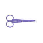 Flat Blade Epoxy Scissors 4-1/2in Purple