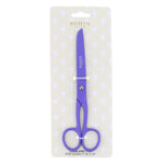 Flat Blade Epoxy Scissors 4-1/2in Purple
