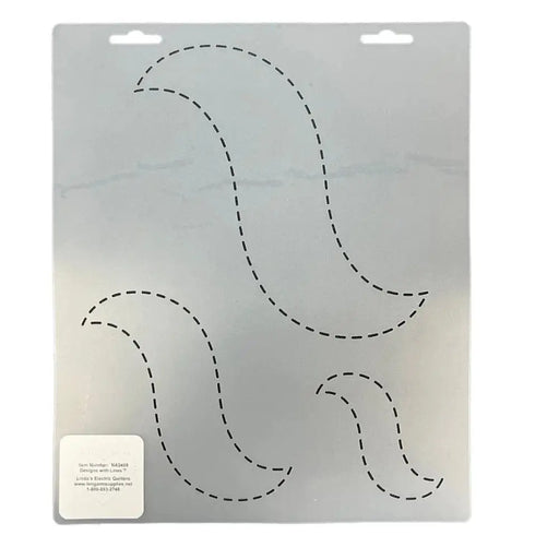 2409 Paisley Series 3’’ 5’’ and 7’’ Stencil NA